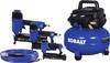 Kobalt 6-Gallon Portable Electric 150 PSI Pancake Air Compressor with Accessories Included