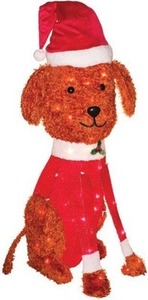 Holiday Living 4-ft Pre-Lit Doodle Outdoor Christmas Decoration