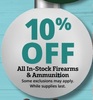 10% Off All In-Stock Firearms Ammunition