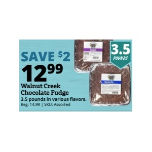 Walnut Creek Chocolate Fudge