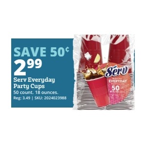 Serv Everyday Party Cups