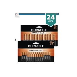 Duracell Coppertop Alkaline Batteries