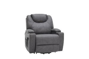 Commander Power Lift & Recliner in Gray