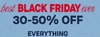 30-50% off Everything