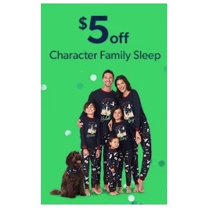 $5 off Character Family Sleep