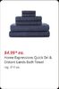 Home Expressions Quick Dri & Distant Lands Bath Towel