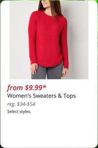 Women's Sweaters & Tops