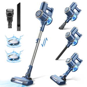 Prettycare Cordless Stick Vacuum Cleaner Lightweight Upright