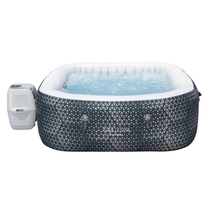 SaluSpa Monterey AirJet Outdoor Inflatable Square Hot Tub 4-6 Person