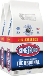 Kingsford 2 -Pack 16 Pound(s) Charcoal briquettes