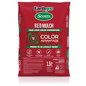 Earthgro 1.5 cu. ft. Red Wood Shredded Bagged Mulch 4 for $10