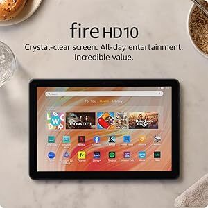 Amazon Fire HD 10 tablet (newest model) built
