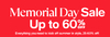 Up to 60% Off Memorial Day Sale