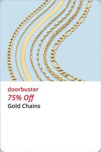 75% Off Gold Chains