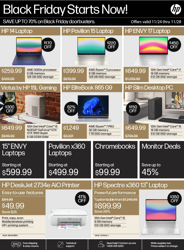 HP Black Friday 2022 - Page 1