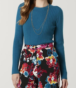 Simply Styled Women's Crew Neck Sweater