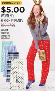 Womens Fleece PJ Pants