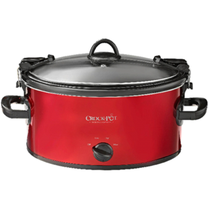 Crock-Pot SCCPVL600-R Cook' N Carry 6-Quart Oval Portable Slow Cooker