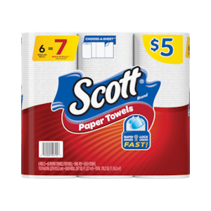 Scott Paper Products for $5