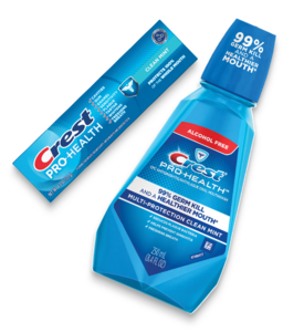 Crest or Oral-B Dental Care $3 to $4