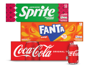 Buy 2 get 2 FREE∞ 12-Pack Coca-Cola or Dr Pepper Products
