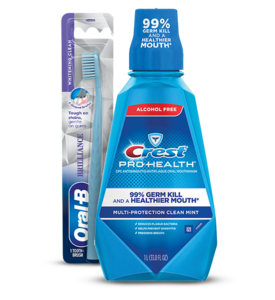 Crest, Oral-B, Fixodent or Burt's Bees Dental Care $5 to $9