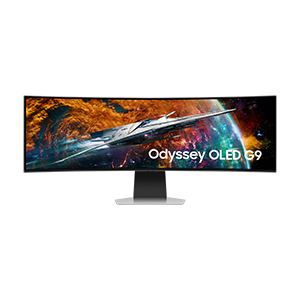 Save $721 Samsung 49-in Odyssey OLED G9 (G95SC) DQHD 240Hz 0.03ms G-Sync Compatible Curved Smart Gaming Monitor