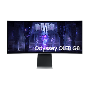 Save $551 Samsung 34-inch G85SB OLED Ultra WQHD 0.03ms(GtG) 175Hz Curved Smart Gaming Monitor